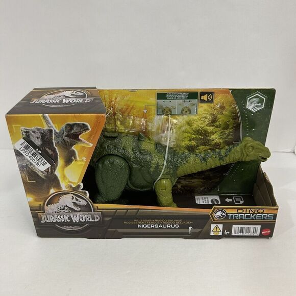 Jurassic World Wild Roar Nigersaurus Action Figure New In Box - Picture 1 of 5